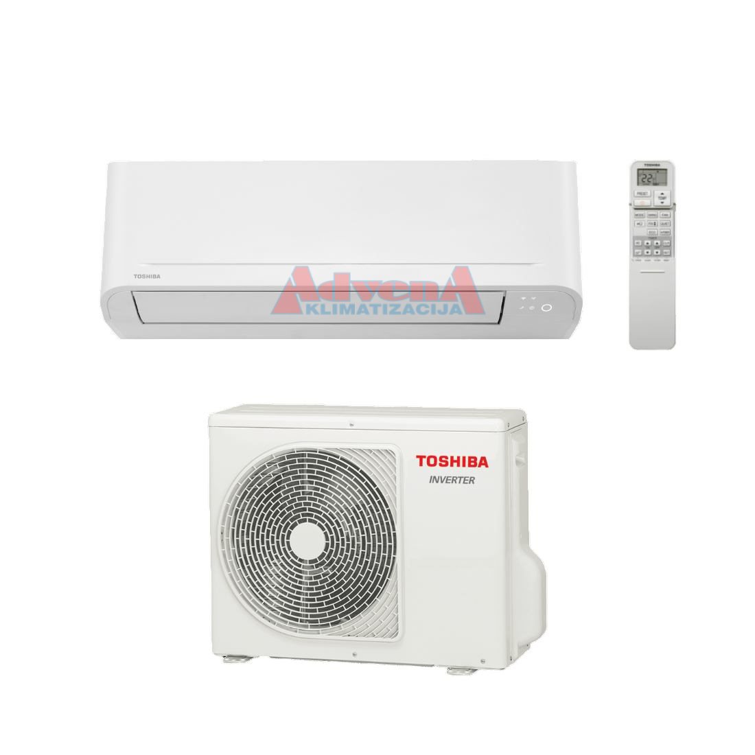 TOSHIBA KLIMA UREĐAJ RAS-B16E2KVG-E/RAS-16E2AVG-E